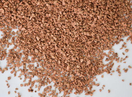 Granulated cork